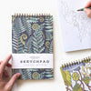 Forest Fern Spiral Bound Sketchpad - DIGS