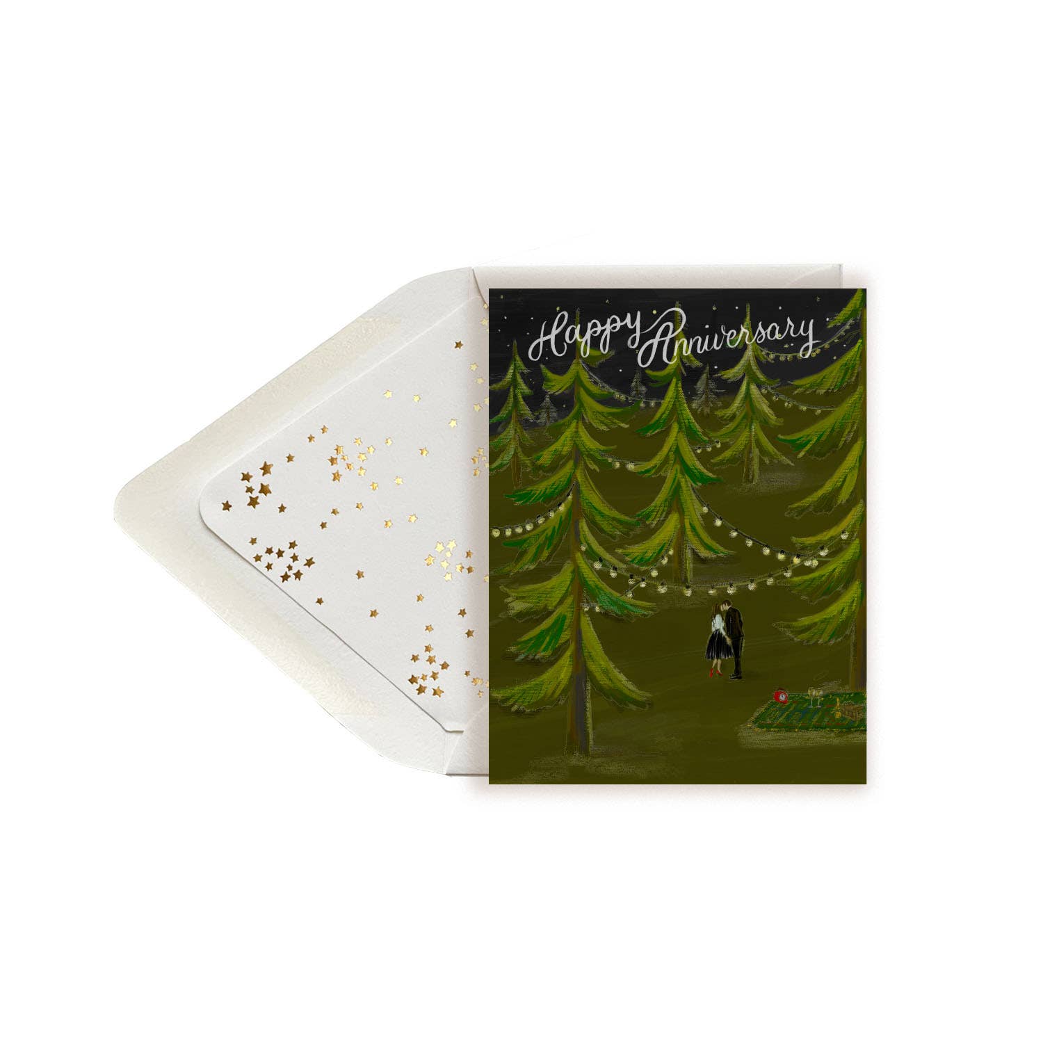 Forest Scene Anniversary Card - DIGS
