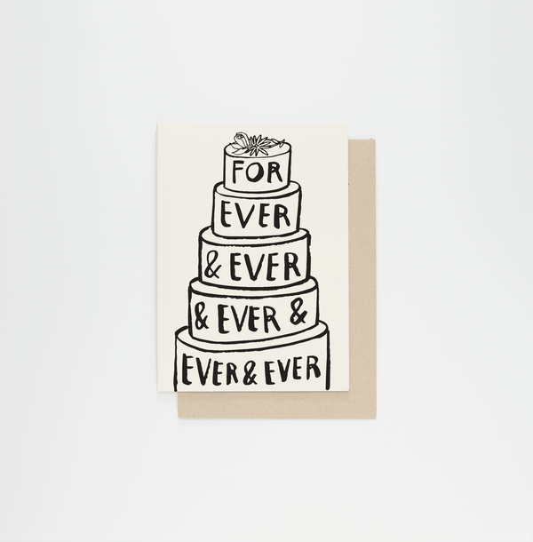 Forever and Ever Wedding Card - DIGS