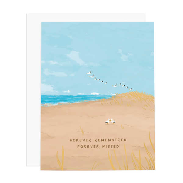 Forever Remembered Sympathy Card - DIGS