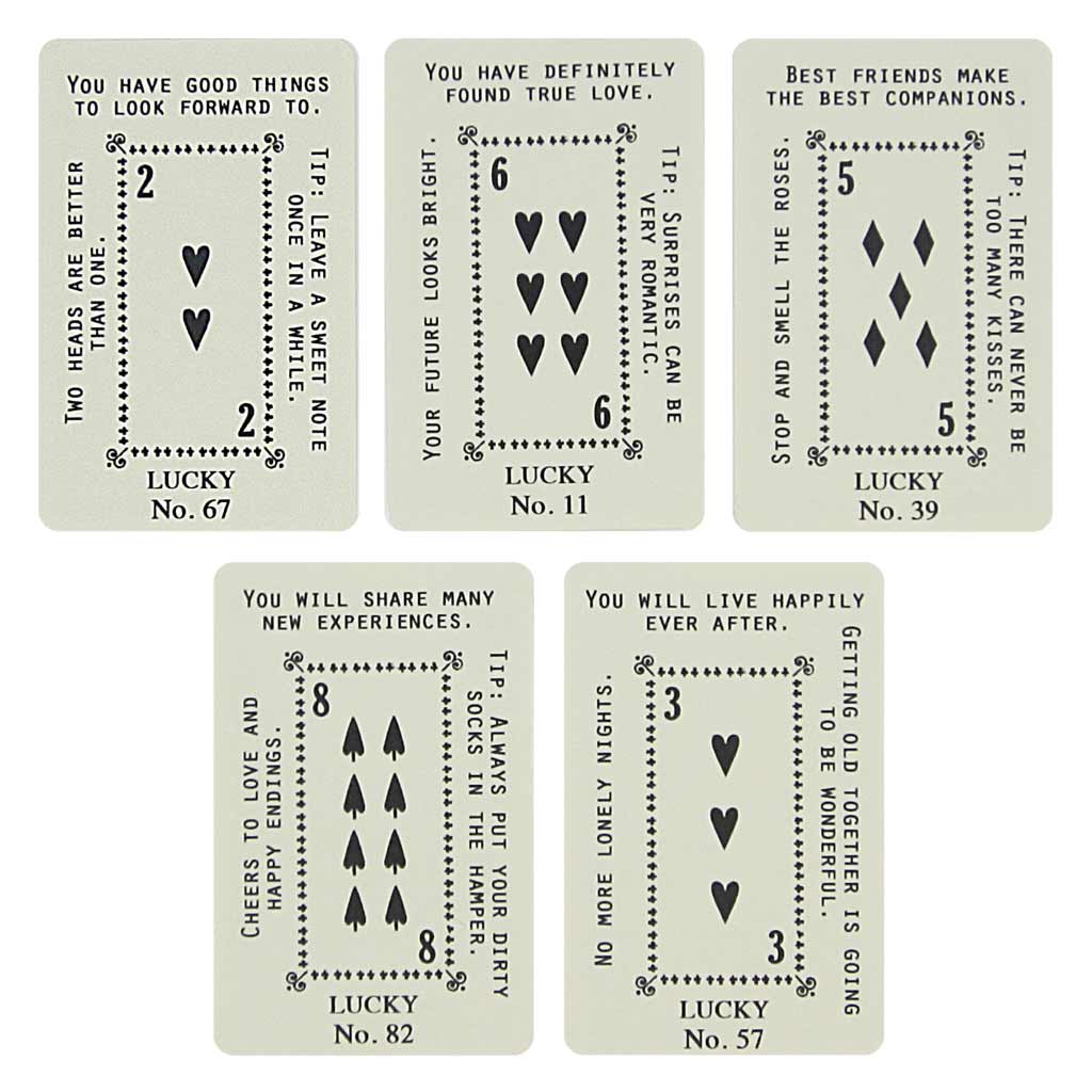 Fortune Cards Wedding Card - DIGS