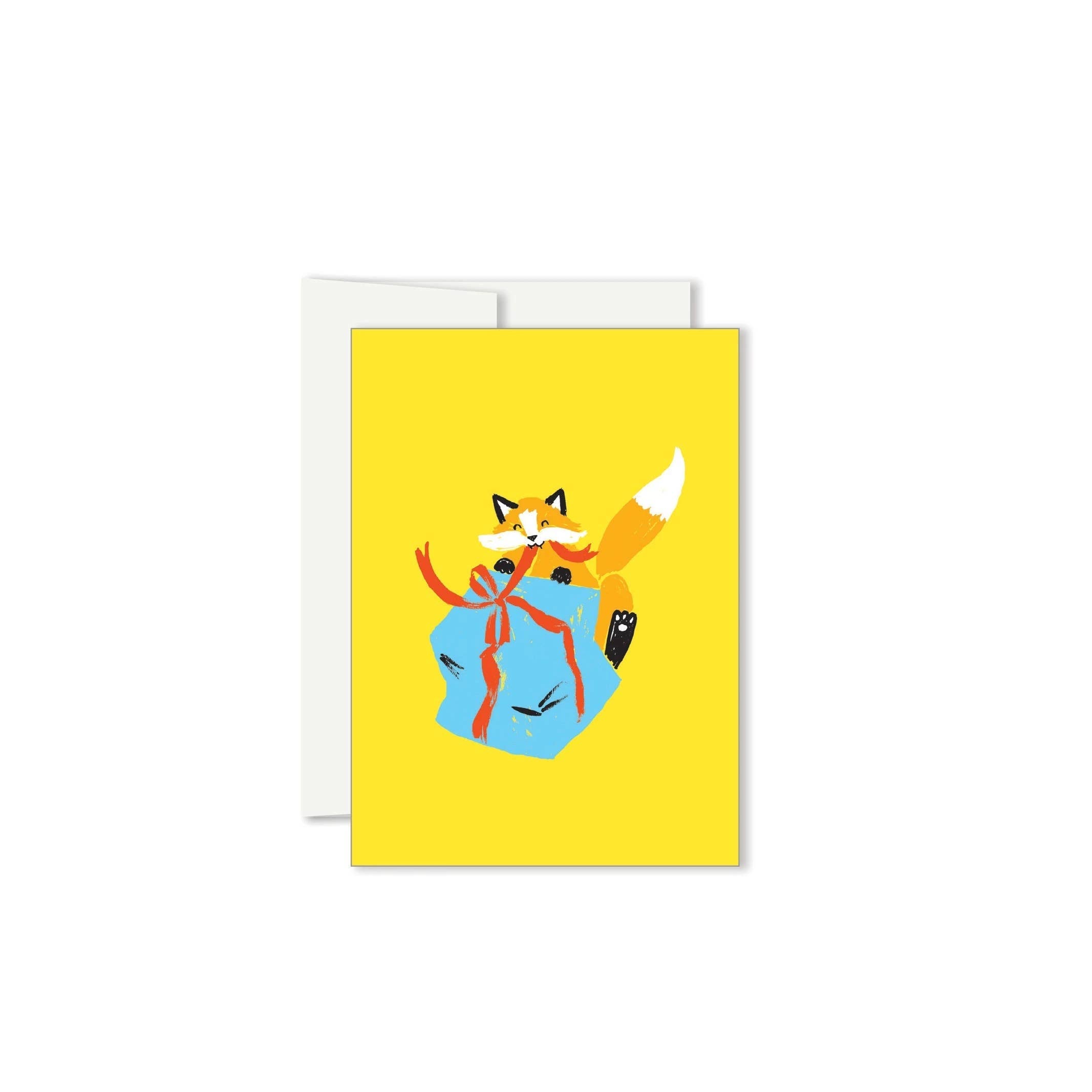 Fox & Present Mini Card - DIGS