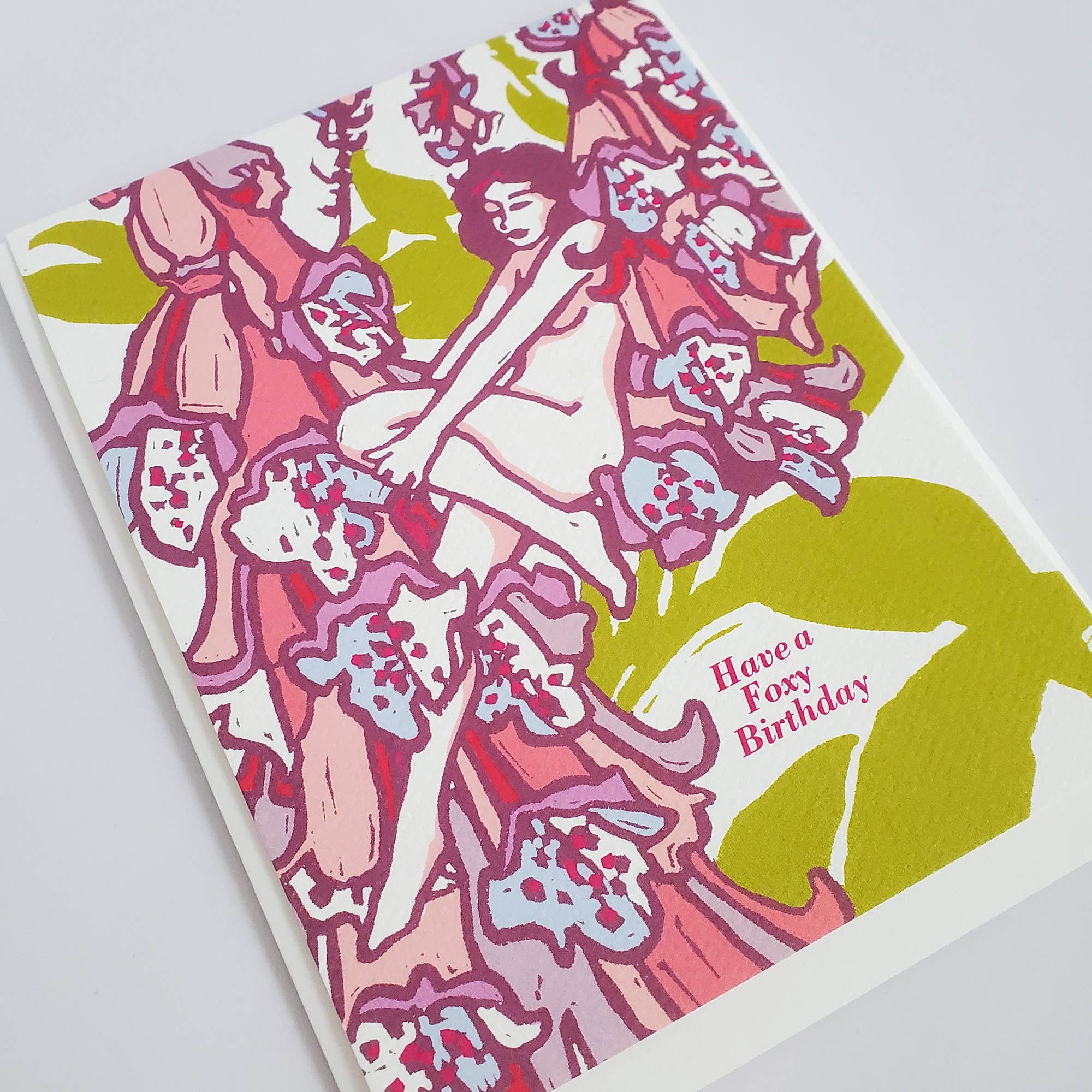 Foxy Birthday Card - DIGS