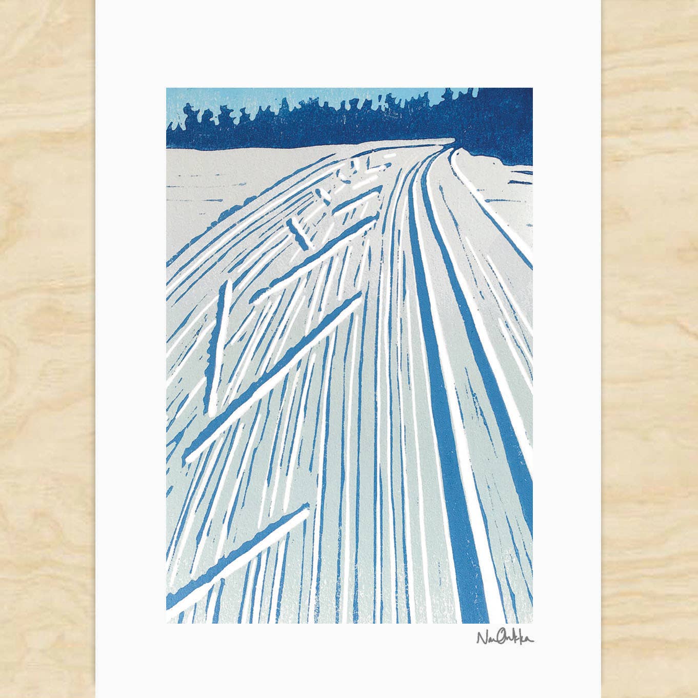 Fresh Tracks Card - DIGS