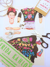 Frida Kahlo Cut and Make Puppet - DIGS