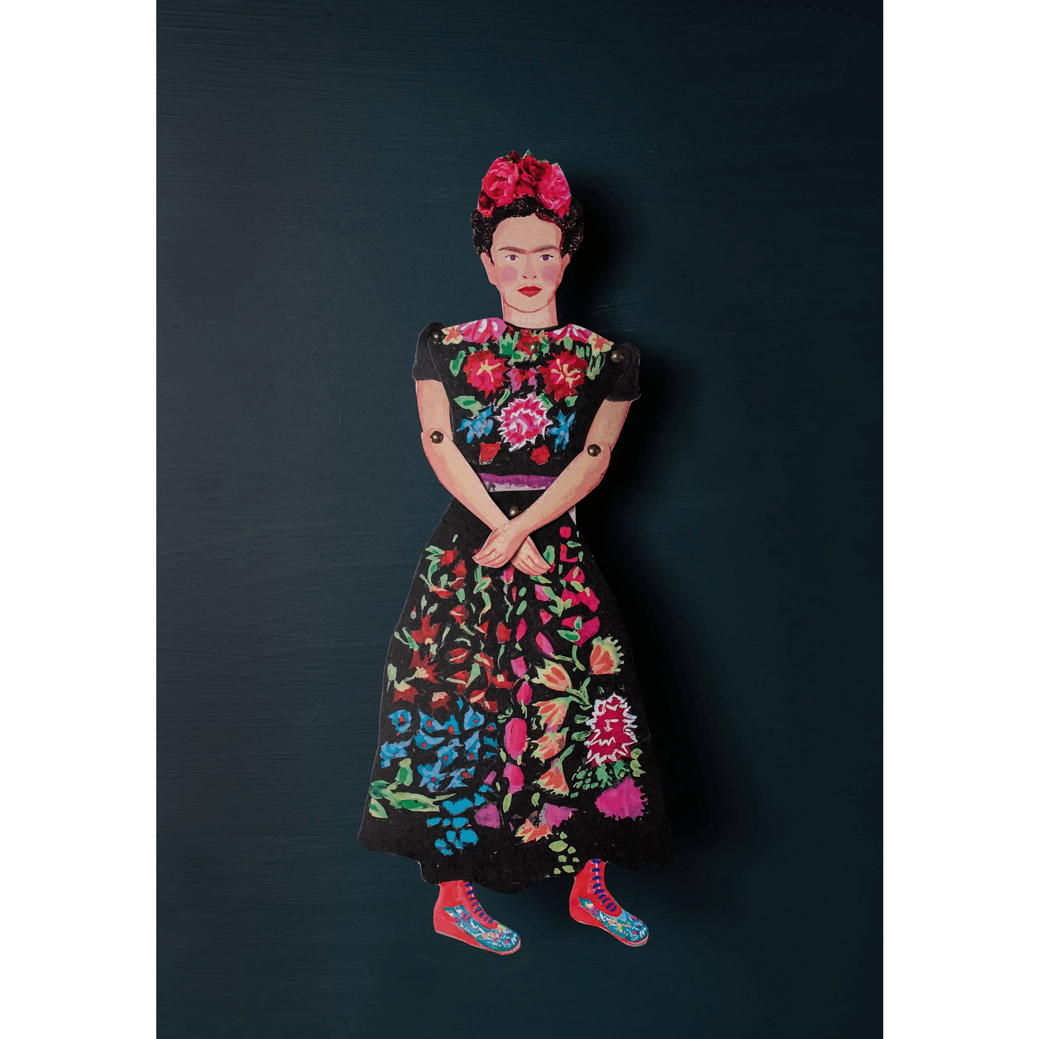Frida Kahlo Cut and Make Puppet - DIGS