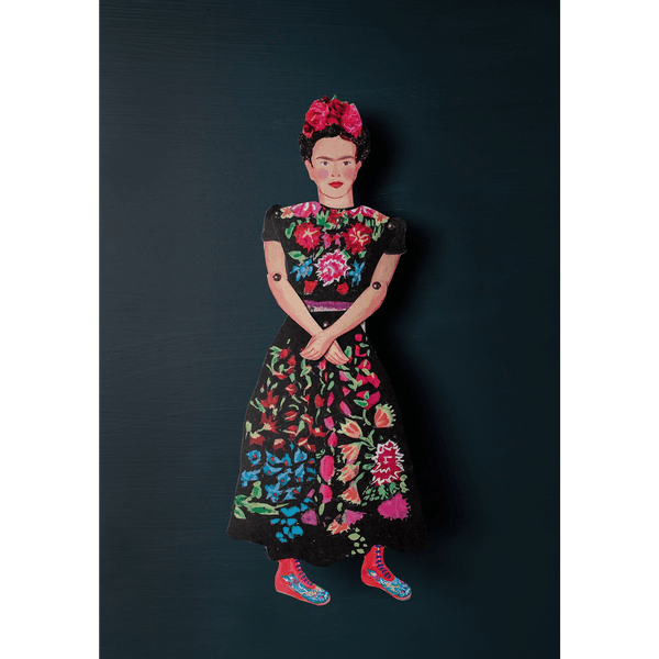 Frida Kahlo Cut and Make Puppet - DIGS