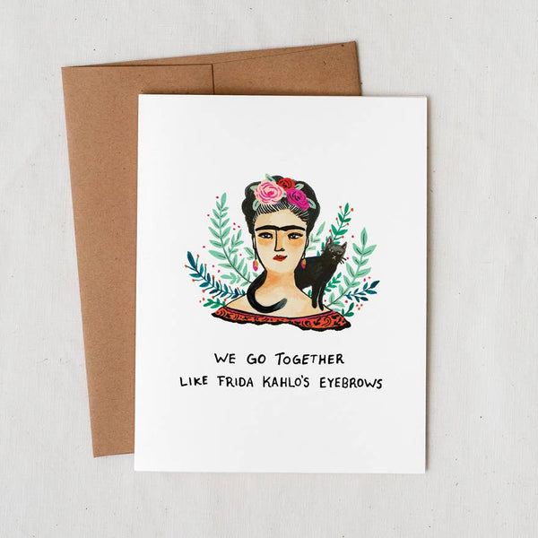Frida Kahlo Greeting Card - DIGS