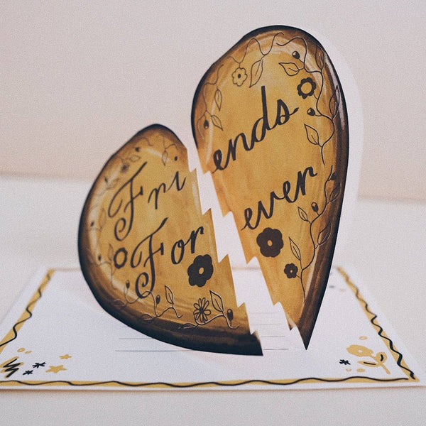 Friends Forever Heart Card - DIGS