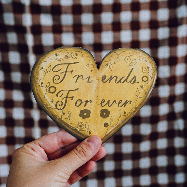 Friends Forever Heart Card - DIGS