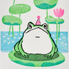 Frog on Lilly Pad Birthday Card - DIGS