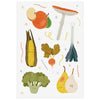 Fruit and Veggie Tattoo Sheet - DIGS