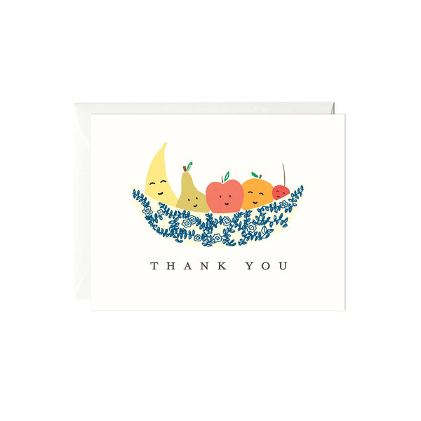 Fruit Bowl Thank You Card - DIGS
