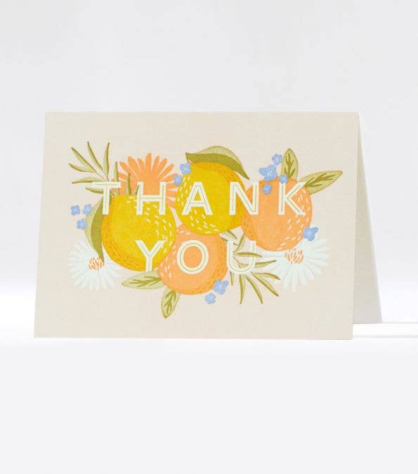 Fruit Thank You Boxed Cards - DIGS
