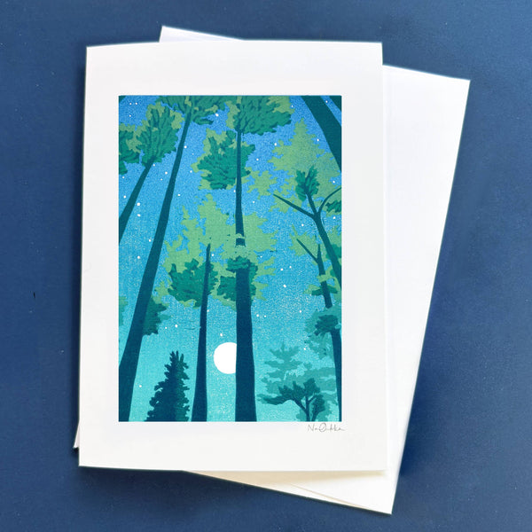 Full Moon Forest Card - DIGS