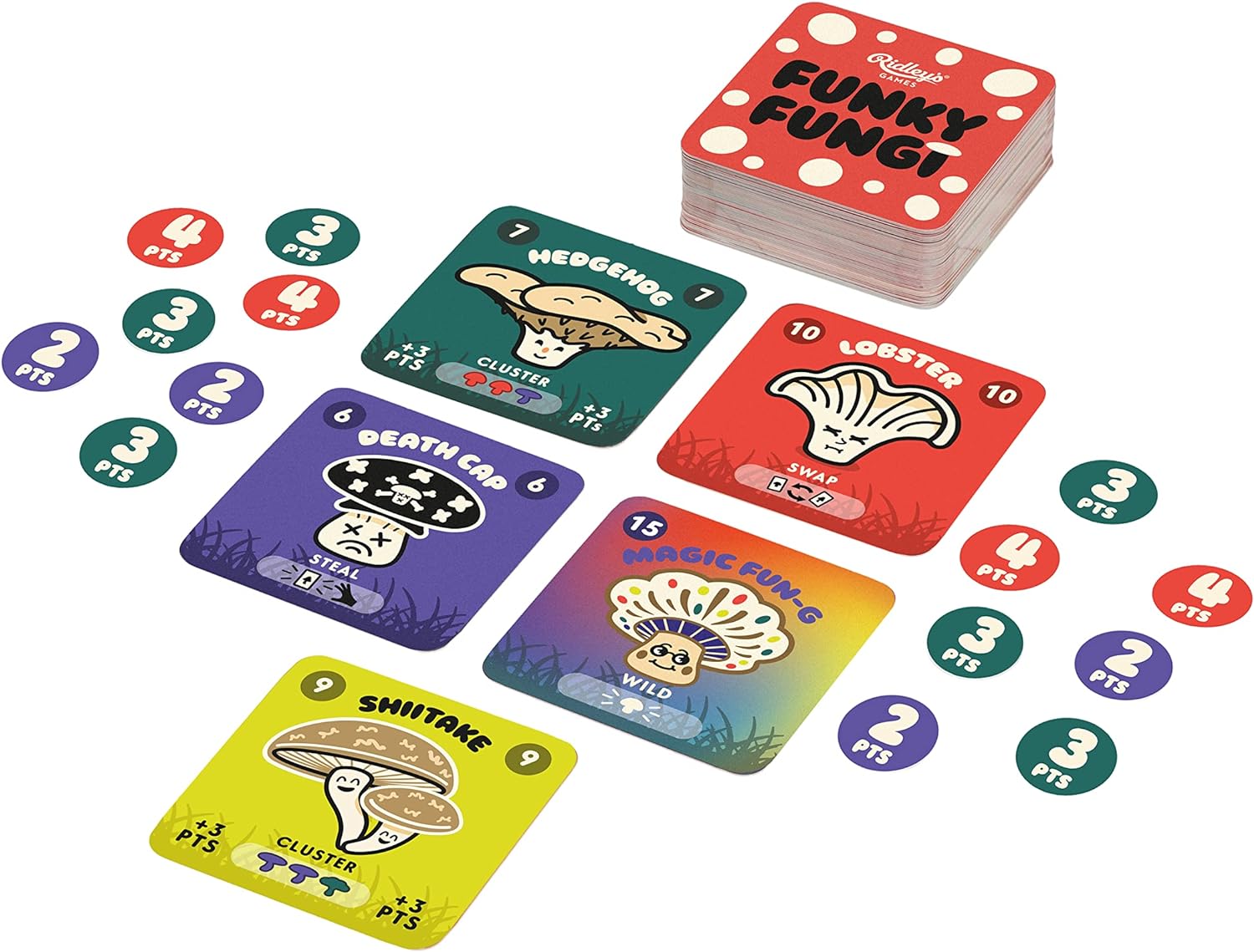 Funky Fungi Card Game - DIGS