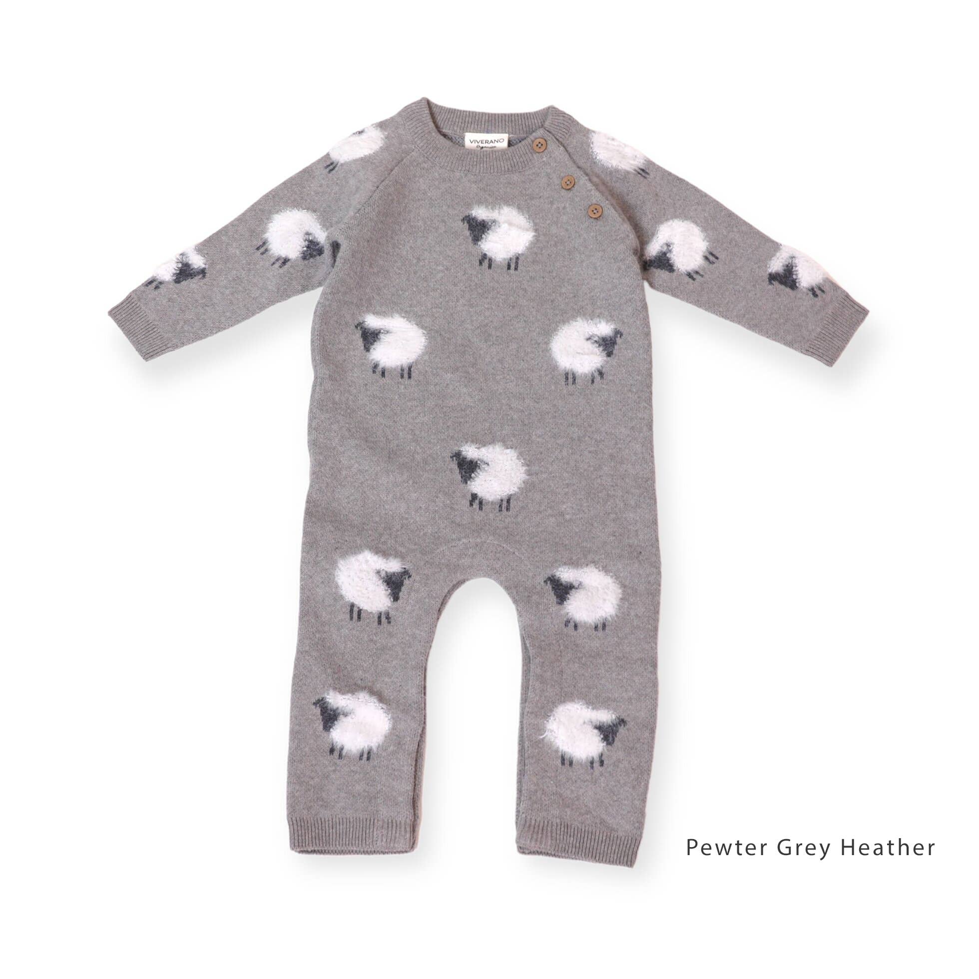 Furry Sheep Sweater Knit Jumpsuit - DIGS