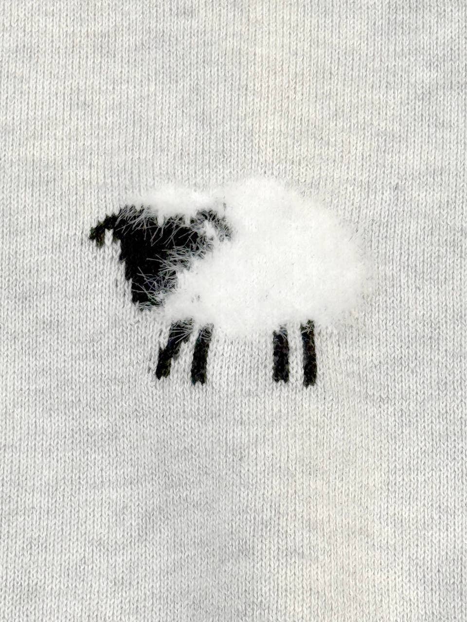 Furry Sheep Sweater Knit Jumpsuit - DIGS
