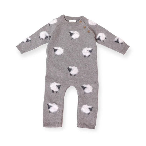 Furry Sheep Sweater Knit Jumpsuit - DIGS