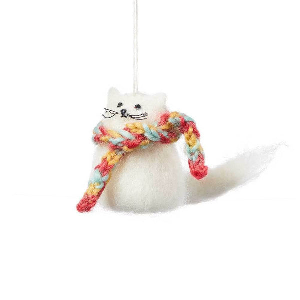 Fuzzy Kitten Ornament - DIGS