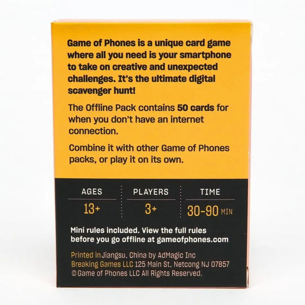 Game of Phones: The Offline Mini Pack - DIGS