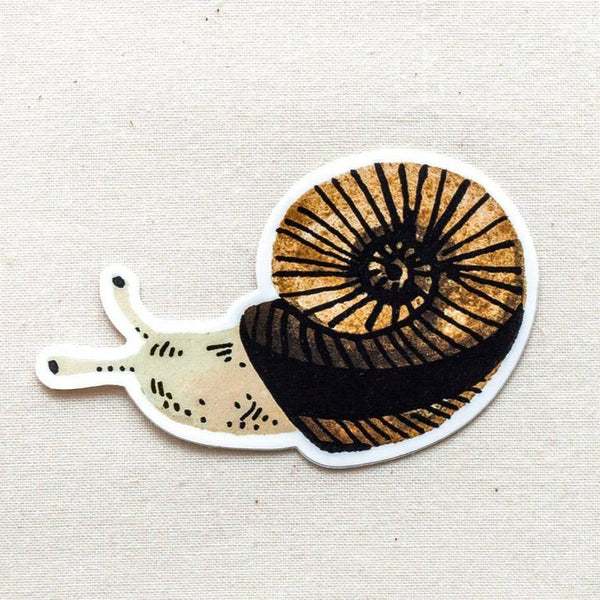 Garden Snail Animal Vinyl Sticker - DIGS