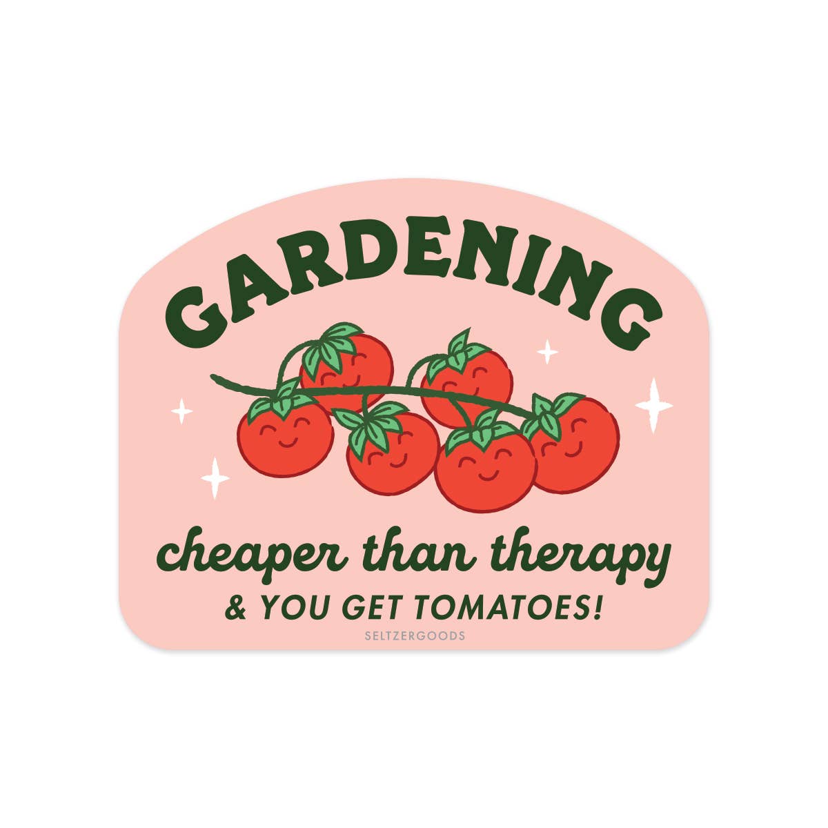 Garden Therapy Sticker - DIGS