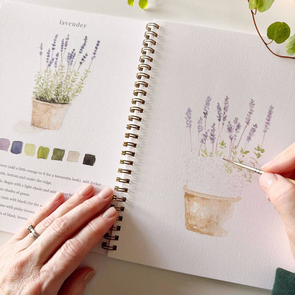 Garden Watercolor Workbook - DIGS