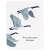 Geese Support Encouragement Card - DIGS