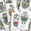 Gemini the Twins Zodiac Card - DIGS