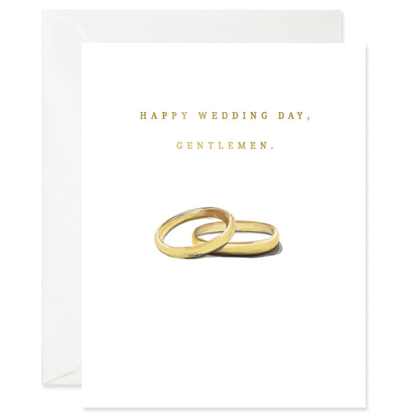 Gentlemen's Wedding Day Card - DIGS