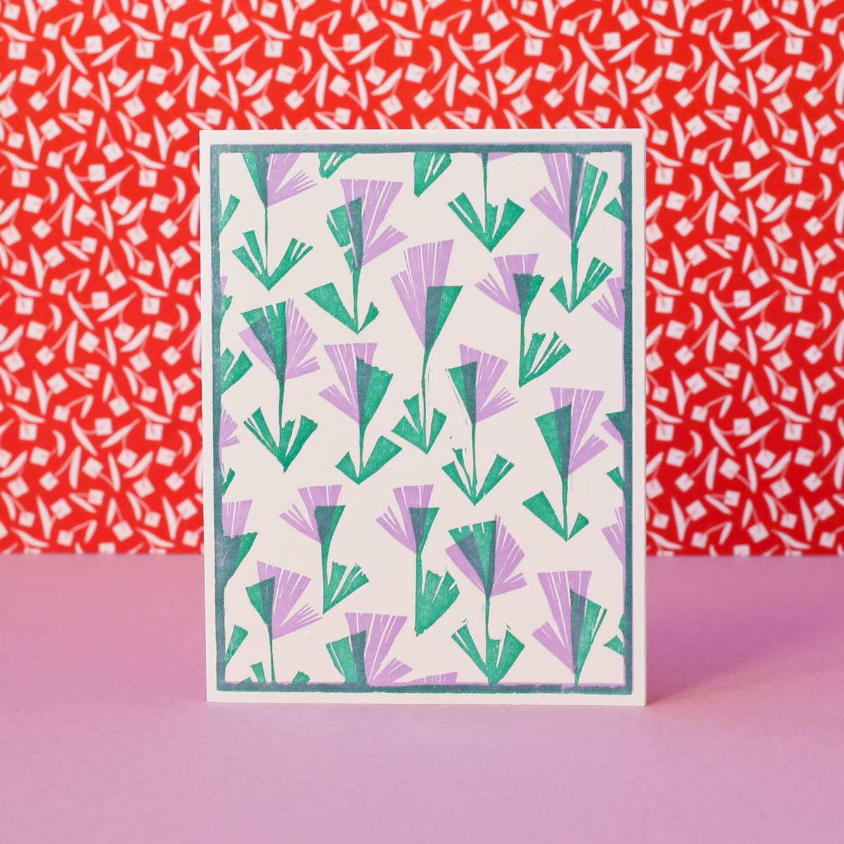 Geoflorals Letterpress Cards Set - DIGS