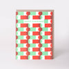 Geometric Happy Christmas Card - DIGS