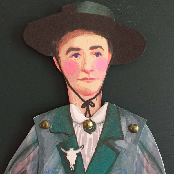 Georgia O'Keeffe Cut and Make Puppet - DIGS