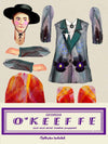 Georgia O'Keeffe Cut and Make Puppet - DIGS