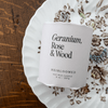 Geranium, Rose & Wood Candle - DIGS