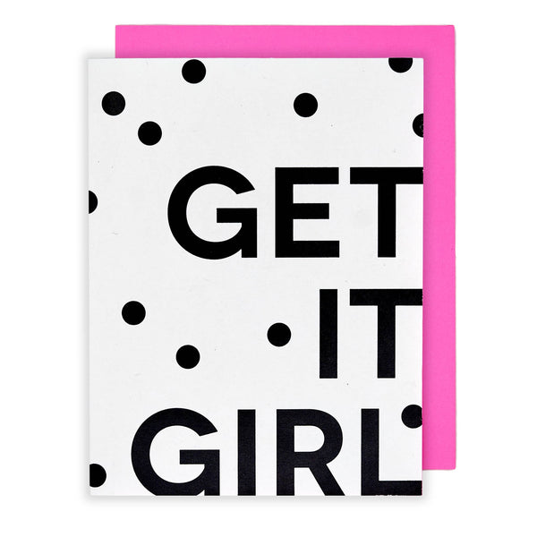 Get It Girl Congrats Card - DIGS