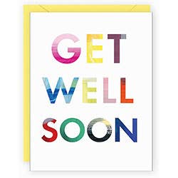 Get Well Soon Card - DIGS