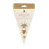 Gilded Paper Stars Ornament 3 Pack - DIGS