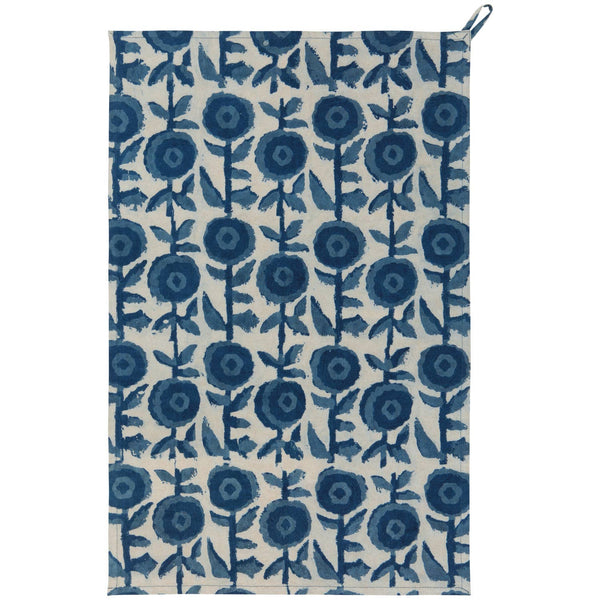 Gilia Block Print Dishtowel - DIGS