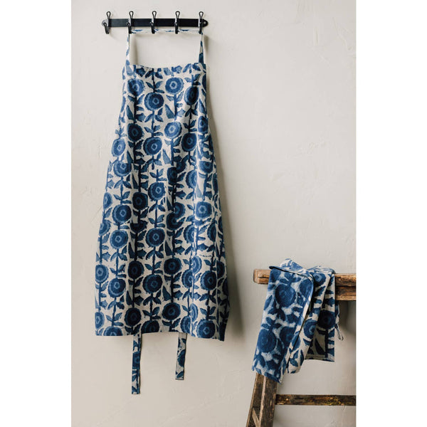 Gilia Block Print Dishtowel - DIGS