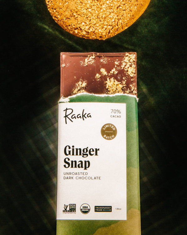 Ginger Snap Chocolate Bar - DIGS