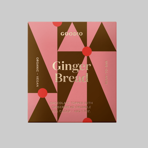 Gingerbread 49% Chocolate Bar - DIGS