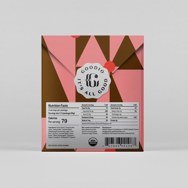 Gingerbread 49% Chocolate Bar - DIGS
