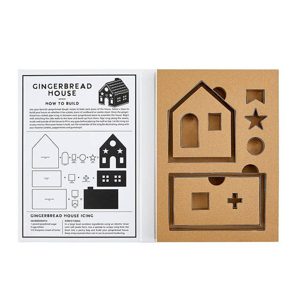 Gingerbread House Cookie Cutter Book Box Set - DIGS