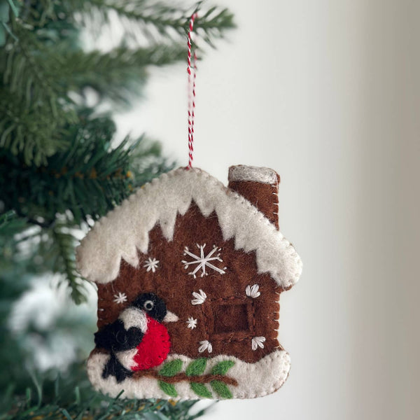 Gingerbread House Ornament - DIGS