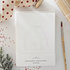 Gingerbread Paintable Notecards - DIGS