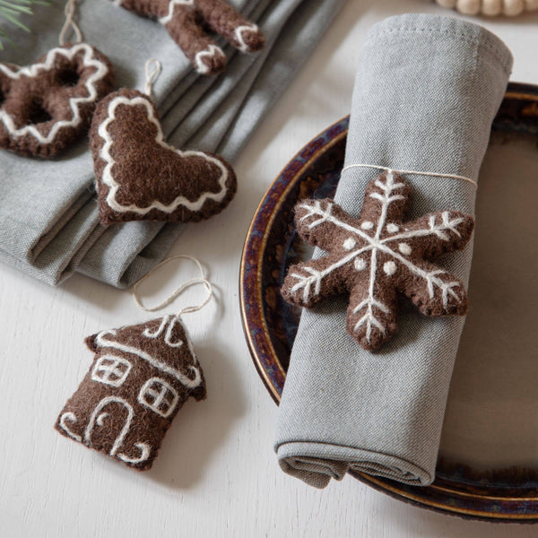 Gingerbread Star Ornament - DIGS