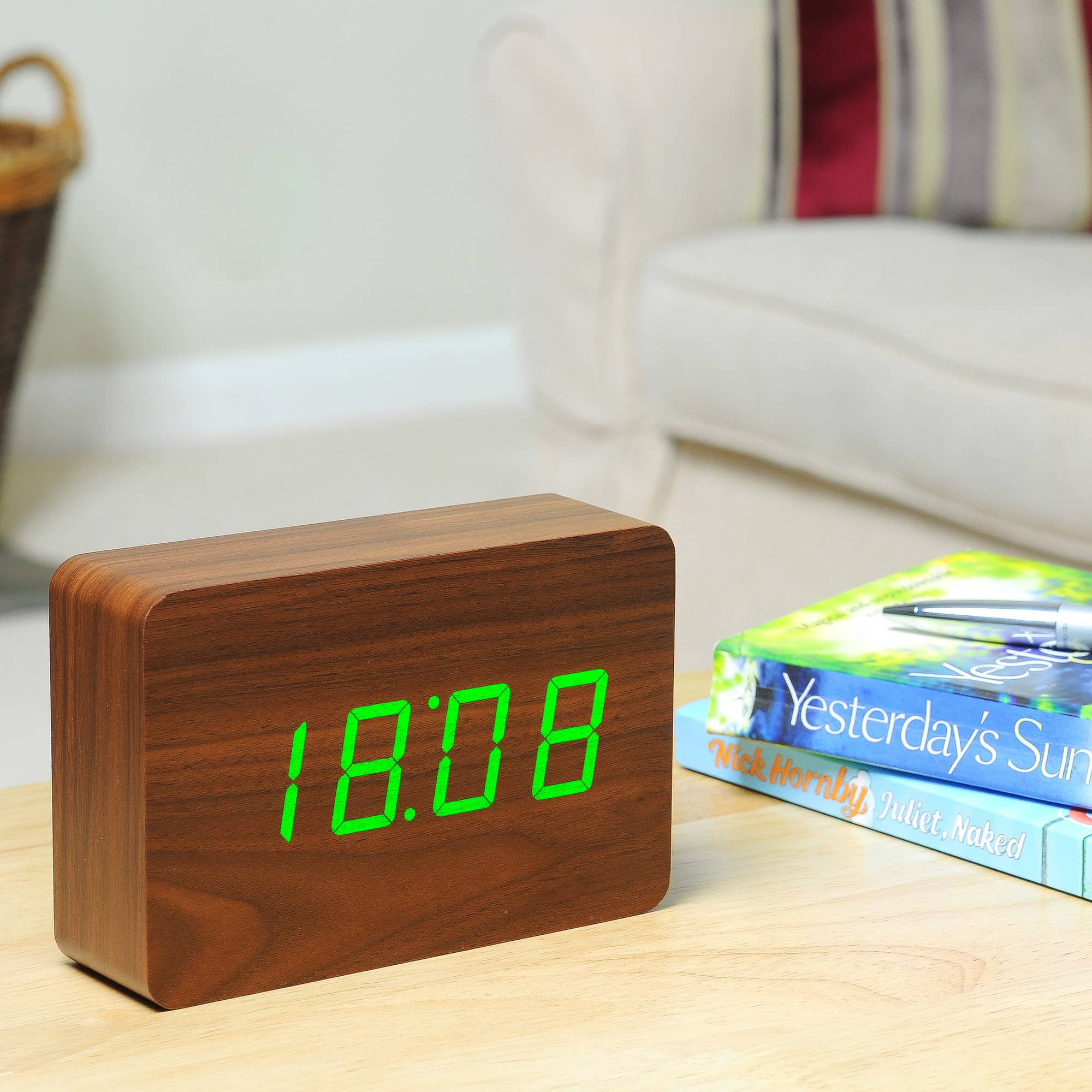 Gingko Brick Click Alarm Clock - DIGS