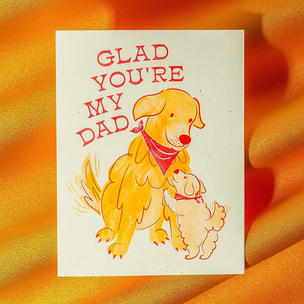 Glad You're My Dad Card - DIGS